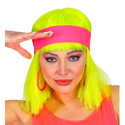 Čelenka růžová neonová